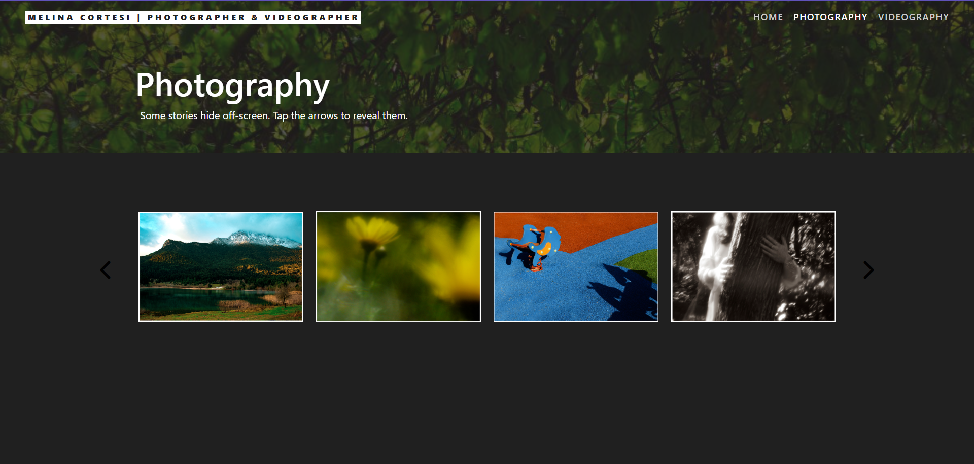 Cortesi melina Art portfolio Page