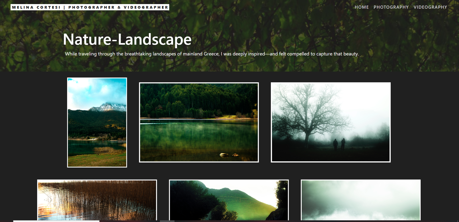 Cortesi melina Art portfolio Page